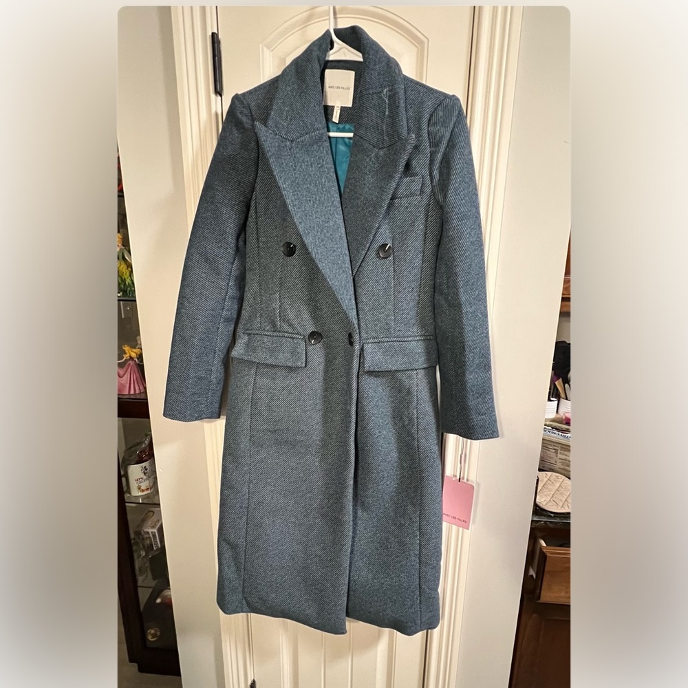 Avec Les Filles Deep Teal in color size XS